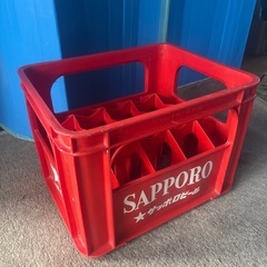 SAPPOROビールケース 瓶ビール 20本用 の画像