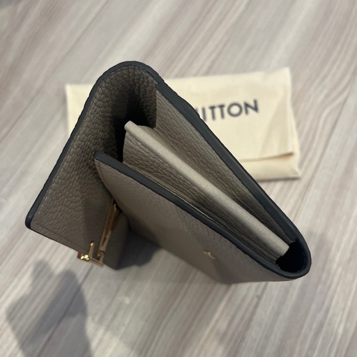LOUIS VUITTON グレー 長財布 保存袋付