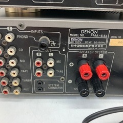 【トレファク足立扇店】CD/MDｺﾝﾎﾟｾｯﾄ DENON PMA6.5L/DCD-6.5L/DMD7.5LⅡ ﾘﾓｺﾝ無･取説付 の画像
