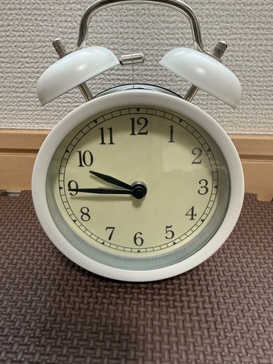 オシャレな置き時計 (MM) 用賀の時計《置時計》の中古あげます・譲り 