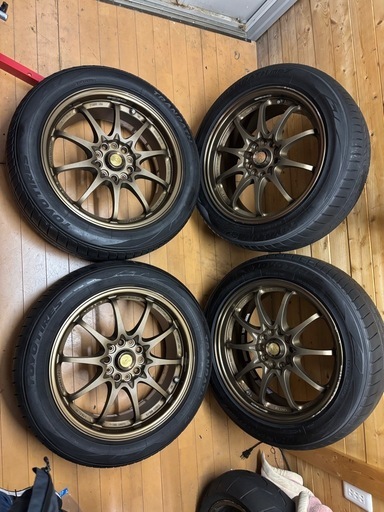 RAYS VOLK RACING CE28N 17インチ 4本セット タイヤホイール