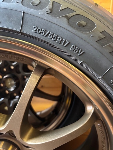 値下げ！タイヤ4本セット廃盤モデルRYAS CE28N 17インチ 8J+33 楽天市場】RAYS レイズ CE28N-PLUS VOLK RACING 17インチ 8.0J
