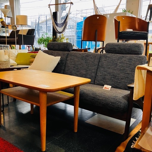 浜本工芸　リミットLO ソファ　w190 美品