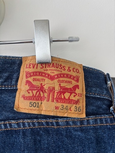 【濃紺◎】メキシコ製Levi's501 W34 L36