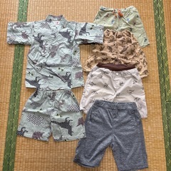 子供服まとめ売り　110 男の子　半袖　半ズボンの画像
