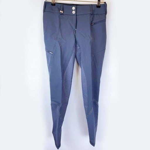 【未使用】ピカー キュロット パンツ DILARIA GRIP フルグリップ 40 グレー レディース PIKEUR 乗馬 馬術 乗馬