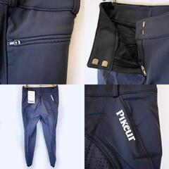 【未使用】ピカー キュロット パンツ DILARIA GRIP フルグリップ 40 グレー レディース PIKEUR 乗馬 馬術 乗馬ズボンの画像