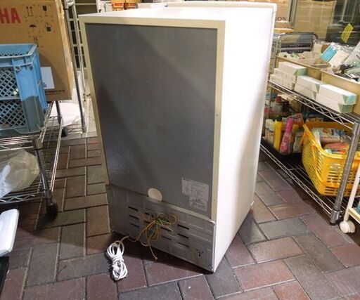 ウィンコド 1ドア レトロ冷蔵庫 85L RT-185W 直冷式 2019年製 ホワイト/グリーン系 札幌市東区 新道東店 