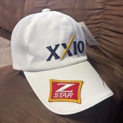 ゼクシオ 中嶋常幸 サイン刺繍 キャップ XXIO ゴルフ 帽子 非売品の画像