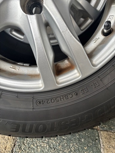 パッソ　　夏タイヤ　BRIDGESTONE