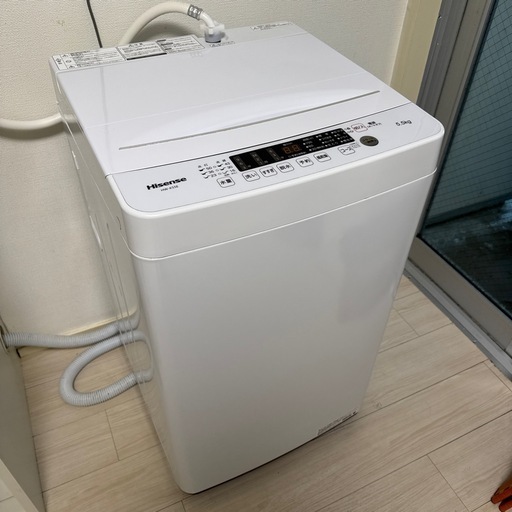 洗濯機　Hisense  2024年製