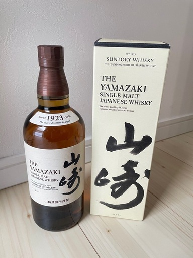 山崎 ウイスキー 箱付き