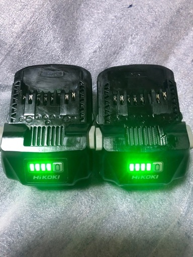 ③ハイコーキマルチボルトバッテリー中古美品、２個