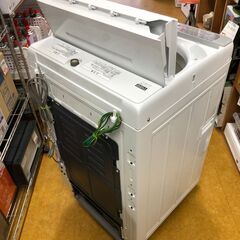 ２０１７年製　パナソニック Panasonic 全自動洗濯機 5kg シルバー NA-F50B10の画像