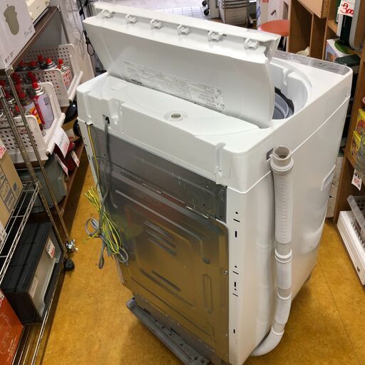 ２０１８年製　シャープ SHARP 全自動洗濯機(6.0kg) ホワイト系 ES-GE6B