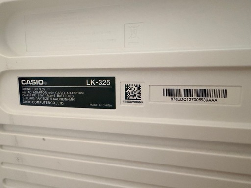 CASIO LK-325 光るキーボード
