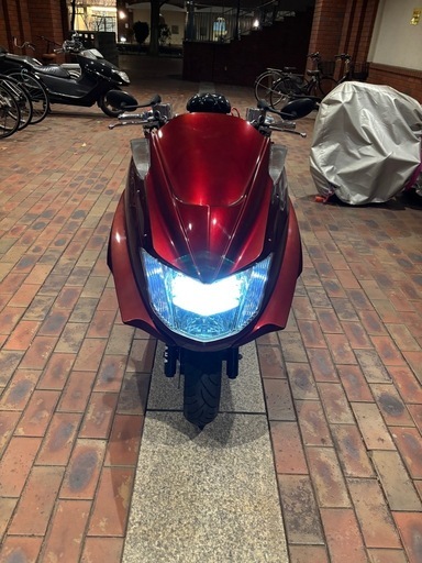 YAMAHA マグザム】　SG17 大人カスタム　実働 ワインレッド