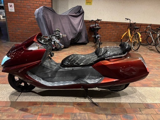 YAMAHA マグザム】　SG17 大人カスタム　実働 ワインレッド