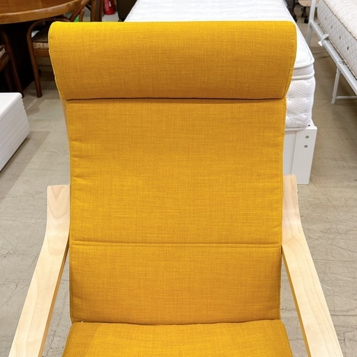 白岡市 IKEA イケア ポエング パーソナルチェア イエロー 中古 格安 早い者勝ち