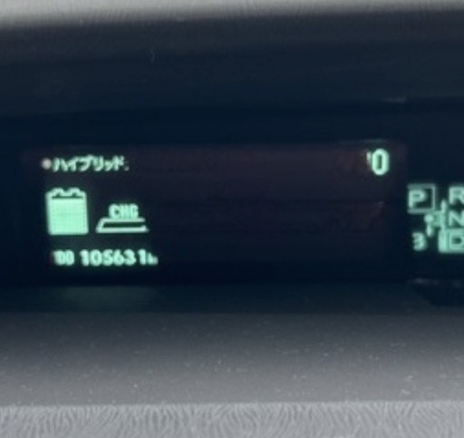 プリウス　修理歴なし（鑑定証あり）　PRIUS トヨタ　TOYOTA 走行距離105000キロ