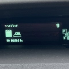 プリウス　PRIUS トヨタ　TOYOTA 走行距離105000キロの画像