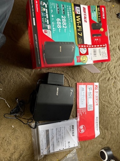 家電 BAFFALO  WSR3600BE4P-BK