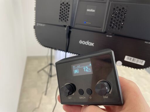 【事業撤退・爆安】GODOX ES45 配信者用LED 2台セット（おまけ付）