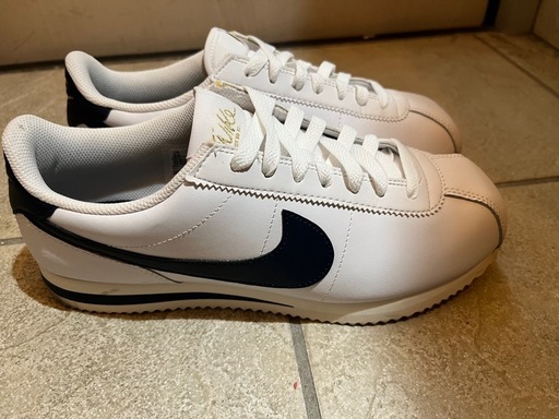 美品❗️NIKE W CORTEZ OLY WHITE/OBSIDIAN-SAIL-LLIC GOLD