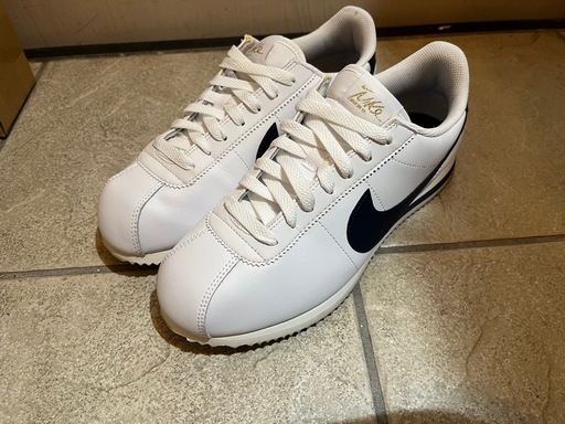 美品❗️NIKE W CORTEZ OLY WHITE/OBSIDIAN-SAIL-LLIC GOLD