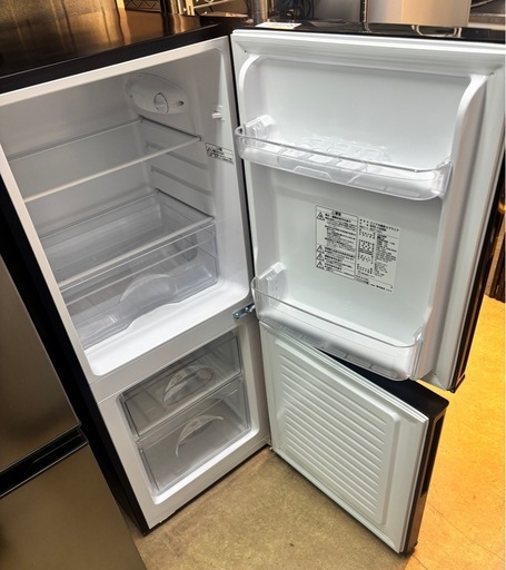 NITORI 冷蔵庫 106L ミニサイズ Nグラシア NTR-106BK