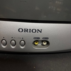 オリオン　ブラウン管テレビの画像