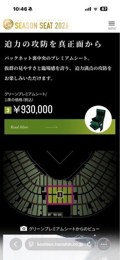 阪神タイガース対ヤクルトスワローズ
