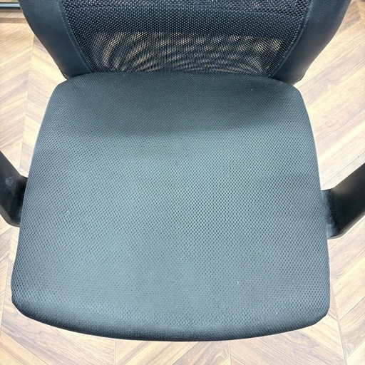 1299 キャスター付き ワークチェアBK