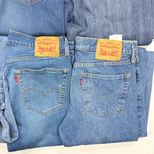 【大定番12本】Levi's Lee等 デニム ジーンズ まとめ売り アソート 全ブランド 業者 仕入