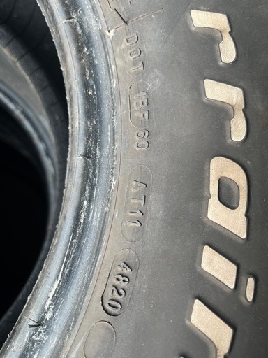 4本 BFGoodrich BF グッドリッチ KO2 31X10.5R15