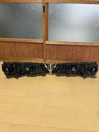 シルビアs14 後期　純正ヘッドライト左右セット ガラス　実働車外し　保管品