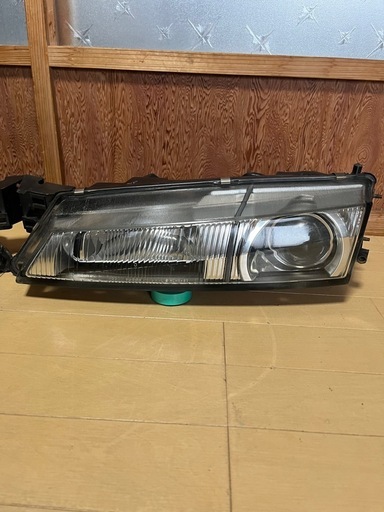 シルビアs14 後期　純正ヘッドライト左右セット ガラス　実働車外し　保管品