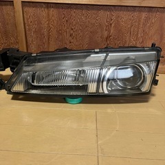 シルビアs14 後期　純正ヘッドライト左右セット ガラス　実働車外し　保管品の画像