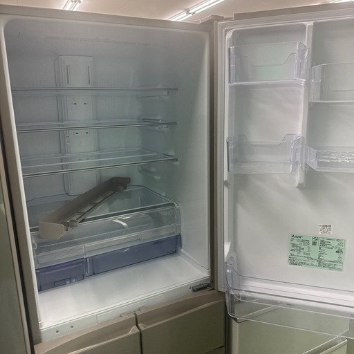 1年保証　MR-B46H-C MITSUBISHI 6ドア冷蔵庫 1年保証 MR-B46H-C MITSUBISHI 6ドア冷蔵庫