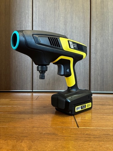 【美品】KARCHERモバイル高圧洗浄機KHB6バッテリーセット