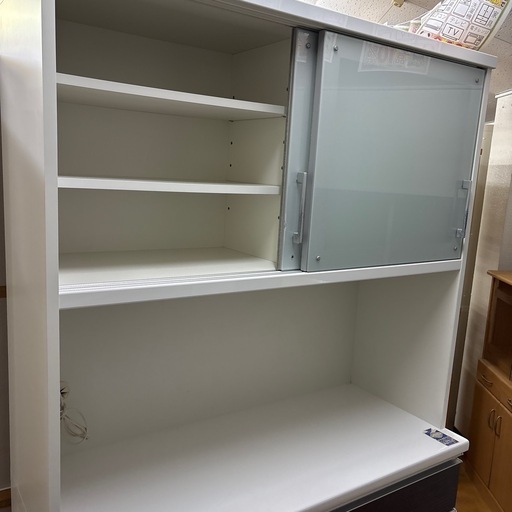 【ジャングル深井店】松田家具 キッチンボード ホワイト キッチン家具 収納家具 堺市 深井【FU436】