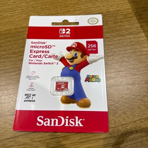 Switch2新品未使用　SDカード付き