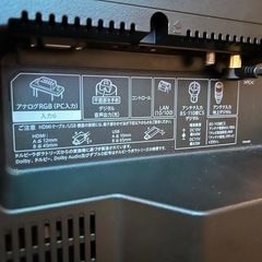 (ジャンク)SHARP AQUOS 4K TV 43インチ4T-C43AM1(google tv Wチューナー内蔵) の画像