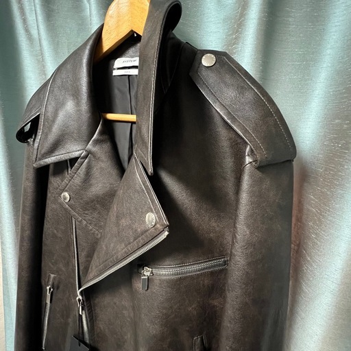【新品未使用】SYSTEM HOMME レースアップ ライダース　BTS NCT