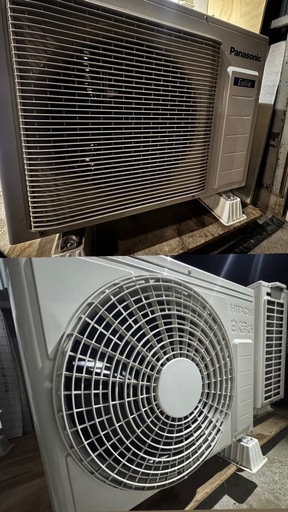 決まりました！エアコン２台　クリーニング済み