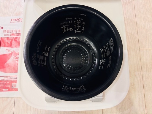 HITACHI 圧力&スチーム　5.5合　炊飯器 RZ-V100GM