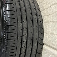 【超バリ溝】アネーロ 19インチ ヨコハマタイヤ バリ溝 ガリ傷あり4本通し　の画像