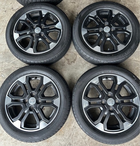DUNLOP 165/60R15 19年製　タイヤホイールセット