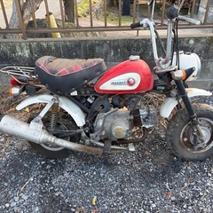 モンキー　50 レストアベース　12v 書類鍵ありの画像