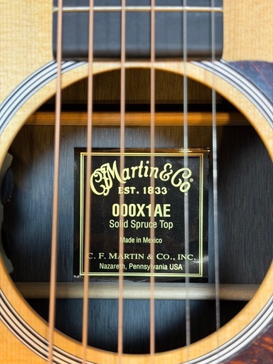 【美品/ハードケース付】Martin 000X1AE アコースティックギター